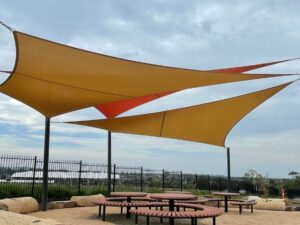 shade sails for windy weather