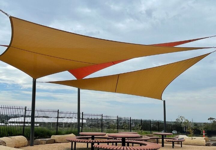 shade sails for windy weather