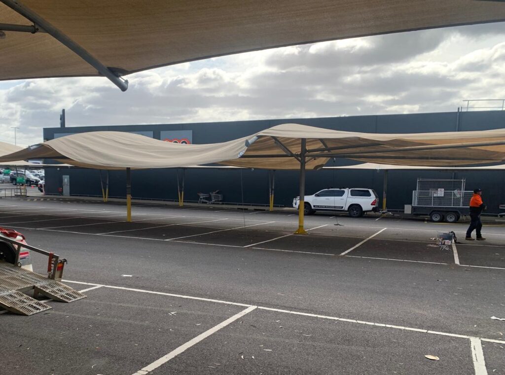 car park shade structures maintenance