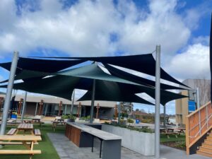 Waterproof shade sails vs breathable shade sails over patio for comfort and weather cover